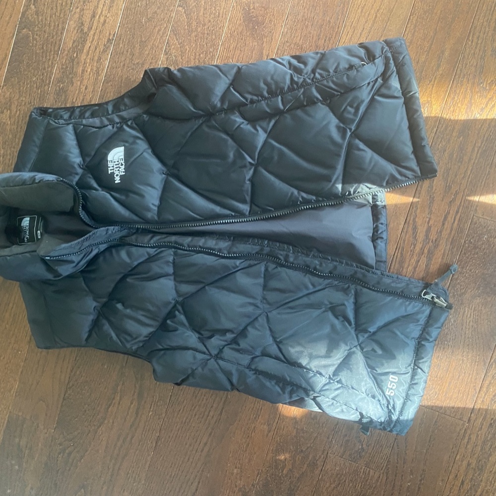 Black North Face Vest